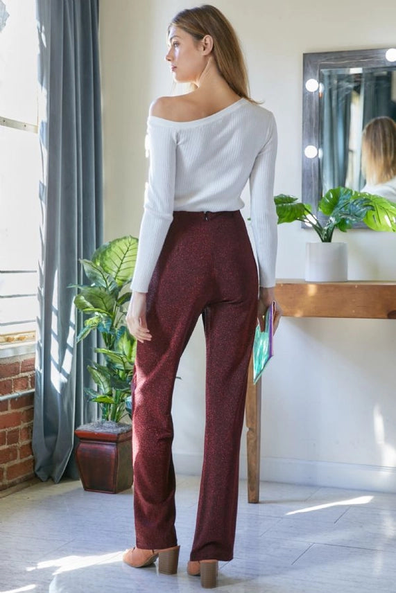 Glittery Long Plazzo Pant